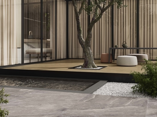 A journey through Japandi style with Casalgrande Padana porcelain tile collections