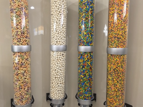 How Frozen Yogurt Shops Are Turning Toppings Walls Into Interior Design Features