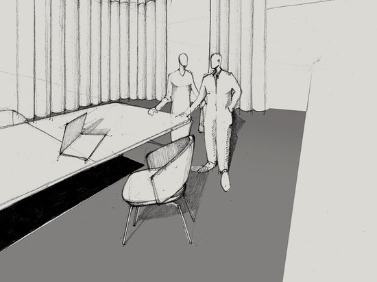 At the Salone del Mobile, Ferruccio Laviani talks about Mara Arena and the evolution of the Elle system