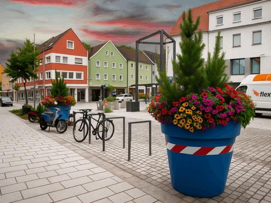Urban planters for safer public spaces