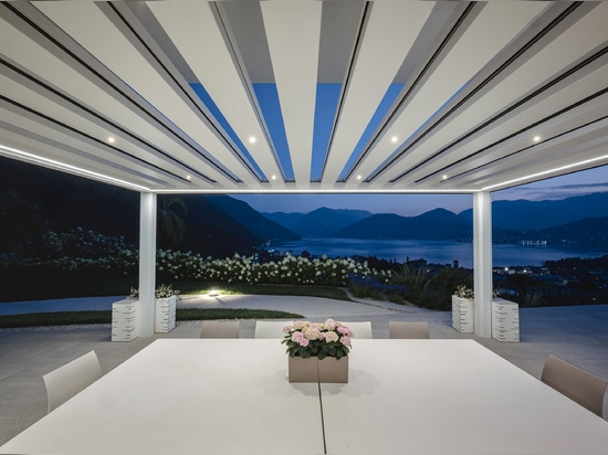 Carrera: panoramic shade on Lake Iseo