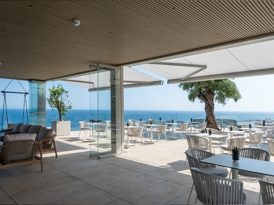 T-Hide at the hotel Europa Palace Sanremo: outdoor comfort in contemporary style