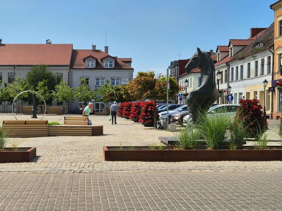 Flower towers in urban spaces: the Konin example