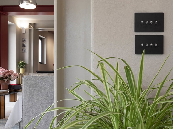 AVE toggle switches and home automation for a villa in Valpolicella
