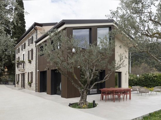 AVE toggle switches and home automation for a villa in Valpolicella