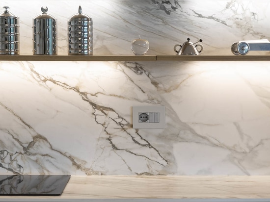 Home automation and AVE toggle switches in a Brescia Apartment: where style meets technology