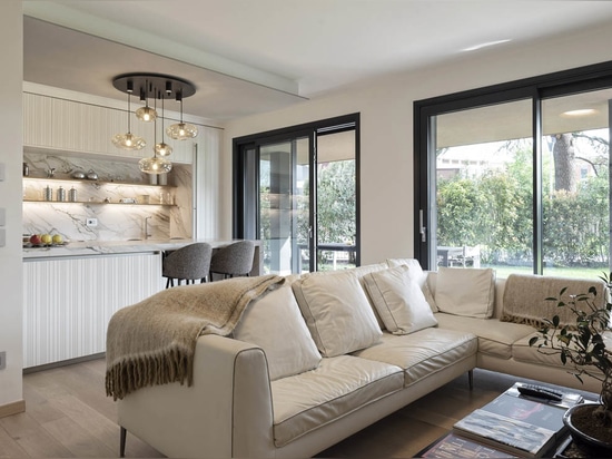 Home automation and AVE toggle switches in a Brescia Apartment: where style meets technology