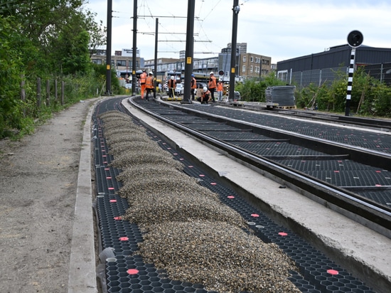 BERA RailFix, installed in Nieuwegein City (Utrecht - The Netherlands)