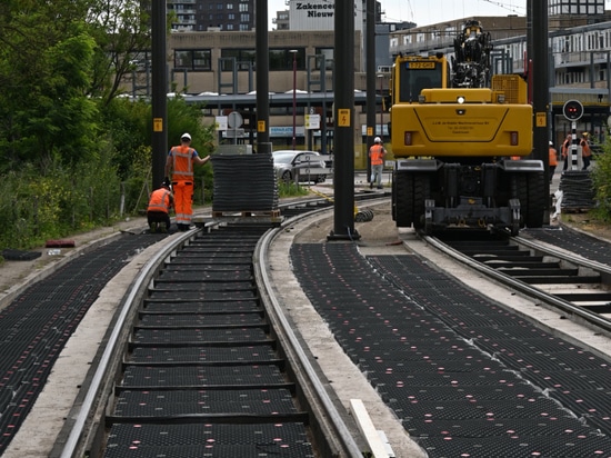 BERA RailFix, installed in Nieuwegein City (Utrecht - The Netherlands)