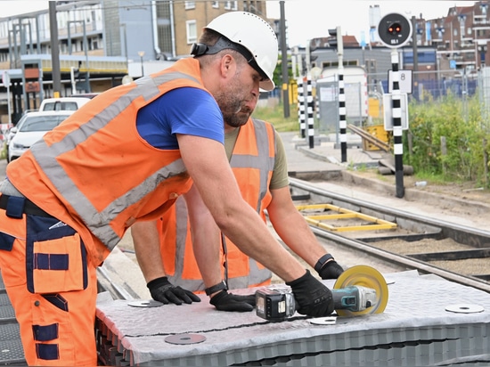 BERA RailFix, installed in Nieuwegein City (Utrecht - The Netherlands)