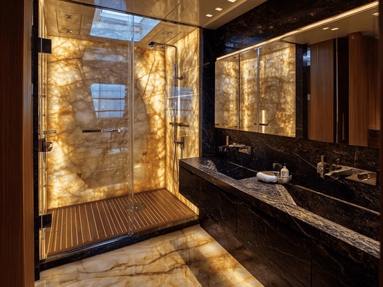 Lightweight marble for yachts