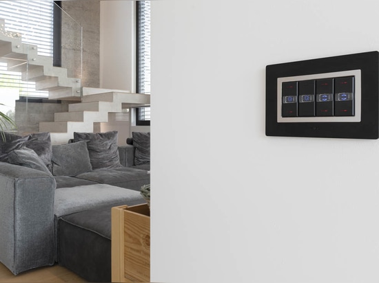 AVE home automation and design in a contemporary lake-view villa