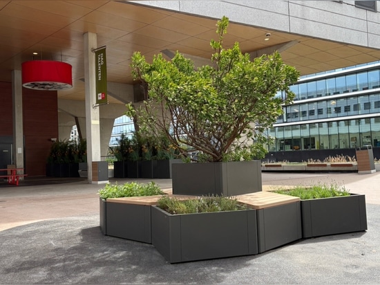 Street furniture transforms educational outdoor spaces
