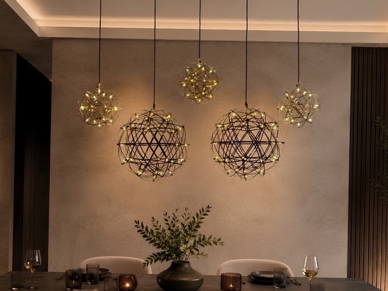 s.luce Atom pendant lights with a distinctive radiance