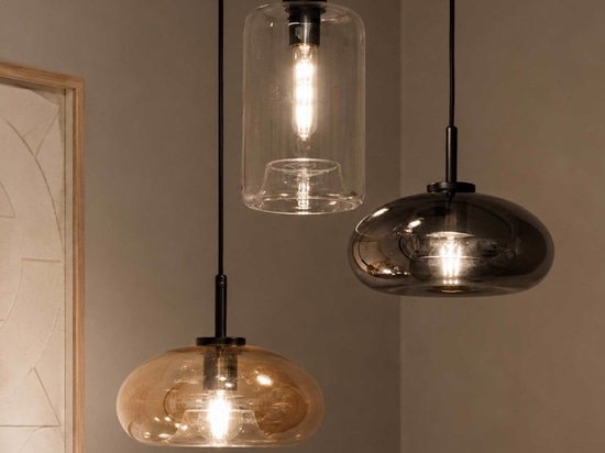 s. luce Cruet glass pendant lights for bespoke lighting schemes