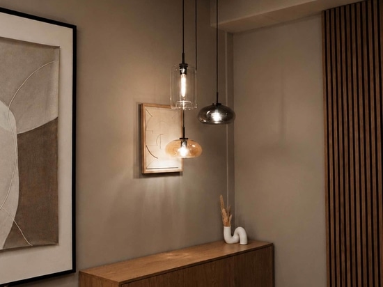 s. luce Cruet glass pendant lights for bespoke lighting schemes