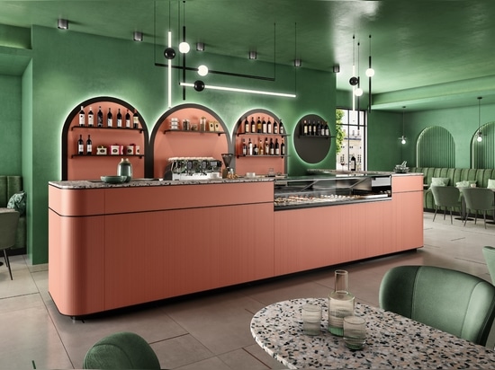 STUDIO24 by Frigomeccanica: bar furnishing becomes architecture