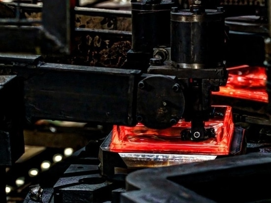 The making of a glassblock