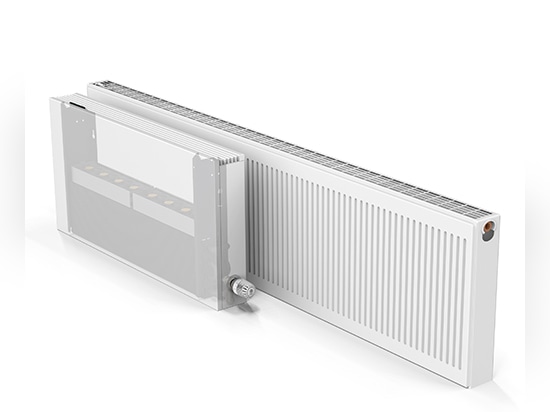 What is the difference between a convector and a radiator?