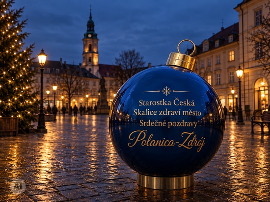 Personalised XXL Christmas baubles: a unique gift for partner cities