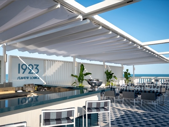 Seafront elegance: the rooftop "1923 Casa Bianca" by KE