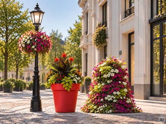 From summer flowers to Christmas decorations: a seasonal transformation