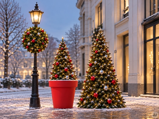 From summer flowers to Christmas decorations: a seasonal transformation
