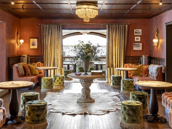 Hotel Ancora Cortina: bespoke Berti oak flooring for Alpine hospitality