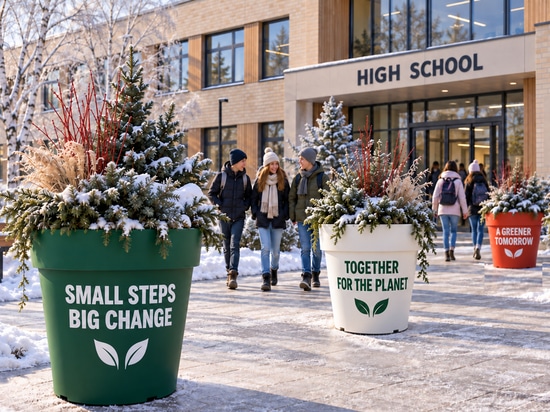 Meaningful Christmas Decorations: XXL Baubles with a Message
