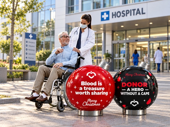 Meaningful Christmas Decorations: XXL Baubles with a Message