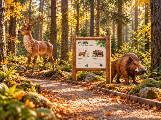 Nature-inspired decorations: bringing wildlife into public spaces