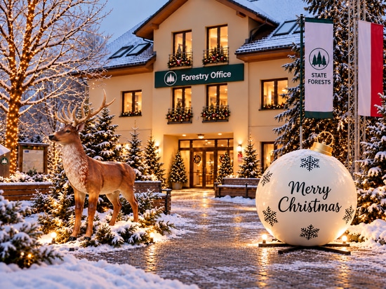 Nature-inspired decorations: bringing wildlife into public spaces