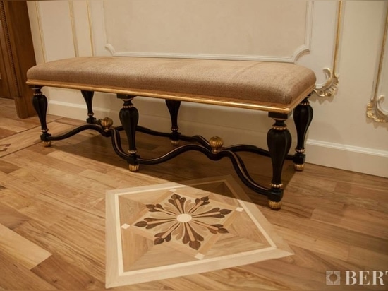 Berti inlaid parquet for the National Theatre of Baku