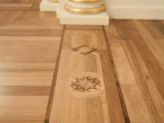 Berti inlaid parquet for the National Theatre of Baku