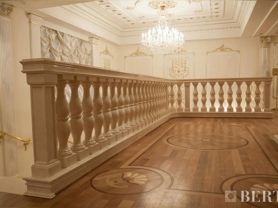 Berti inlaid parquet for the National Theatre of Baku
