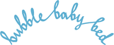 bubble baby bed - logo