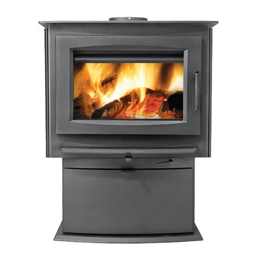 薪ストーブ - S4 - Napoleon Fireplaces - 20 kW...50 kW / 現代風 / 鋳鉄製