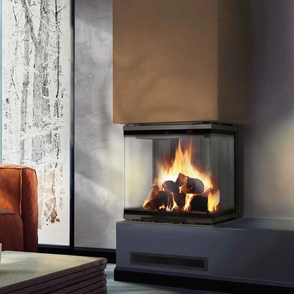 ファイヤーガードスクリーン 暖炉スクリーン プレーススクリーン 三