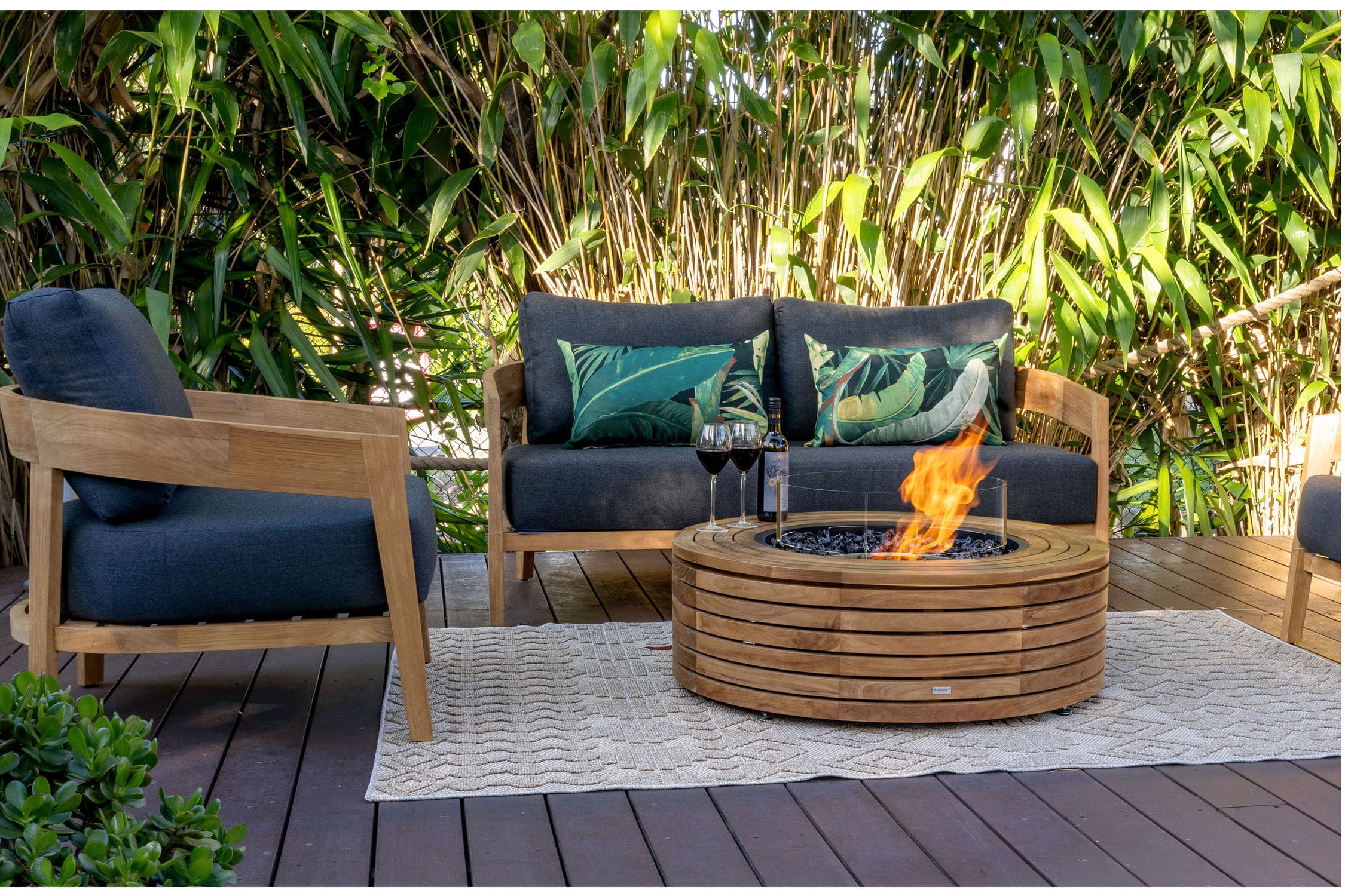 ガス庭園用火鉢 - ARK 40 - EcoSmart Fire - バイオエタノール