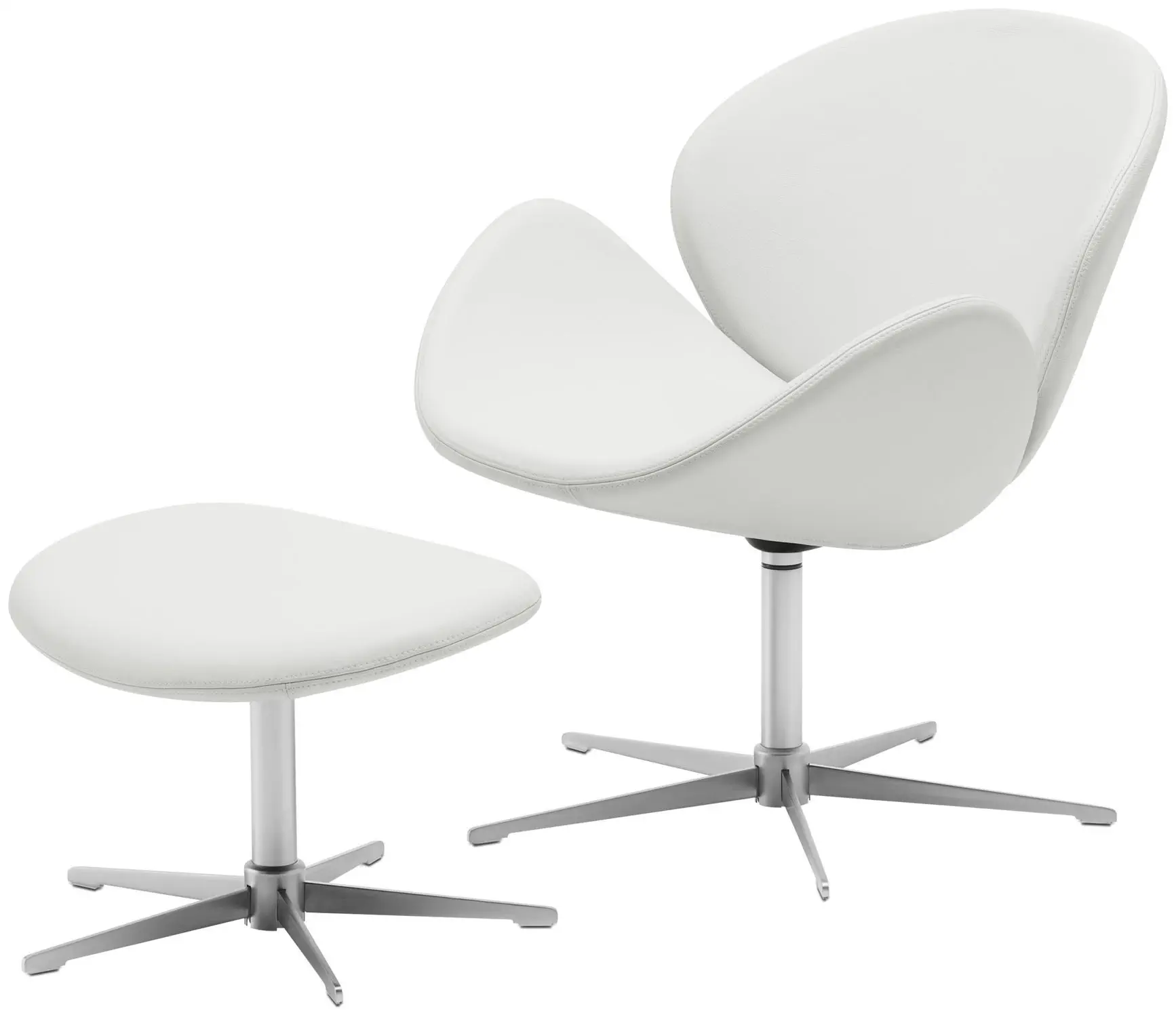現代風アームチェア - OGI - BoConcept - 革製 / 布製 / スチール製