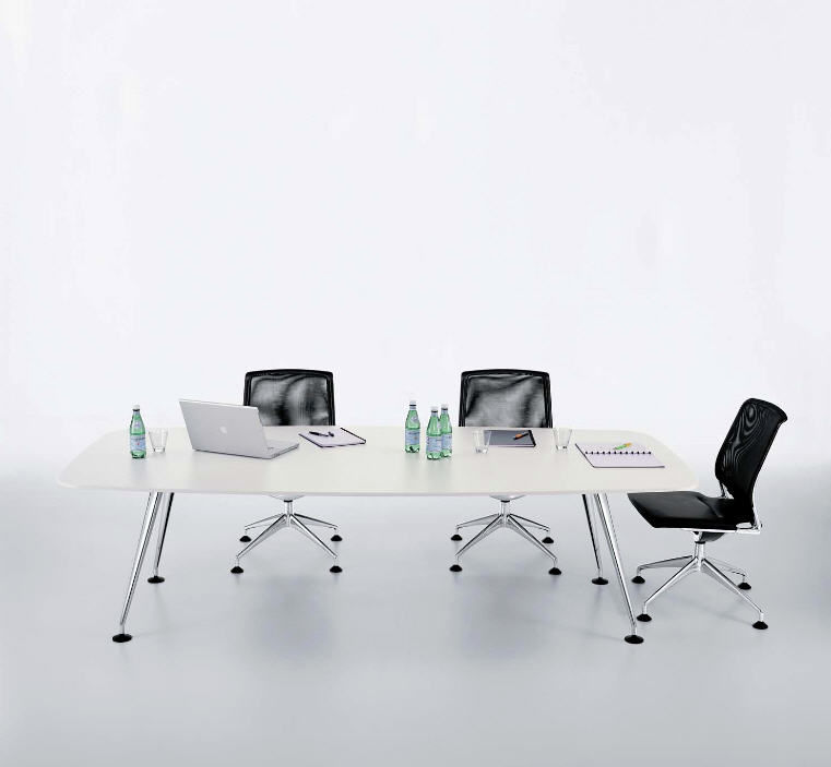 現代風会議用テーブル - MEDAMORPH - vitra USA - オーク材