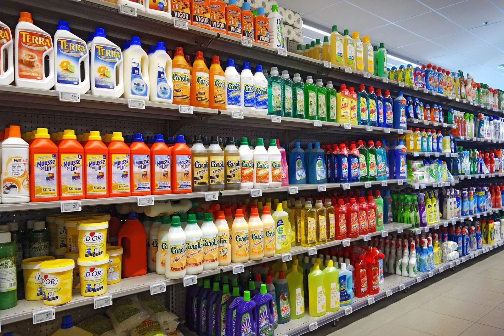 スーパーマーケット用ゴンドラ棚 Gondella