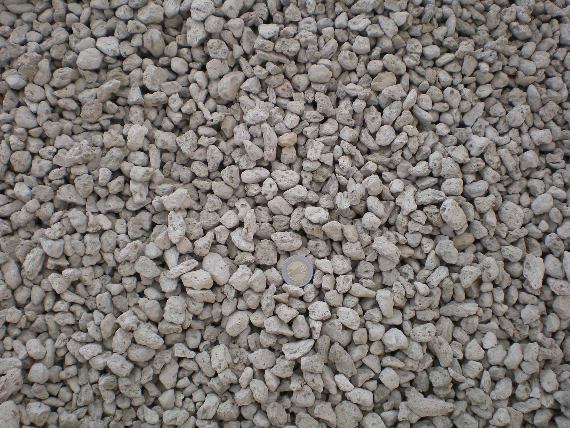 天然物火山石 火山石製砂利 - PUMICE - Europomice - 屋外用