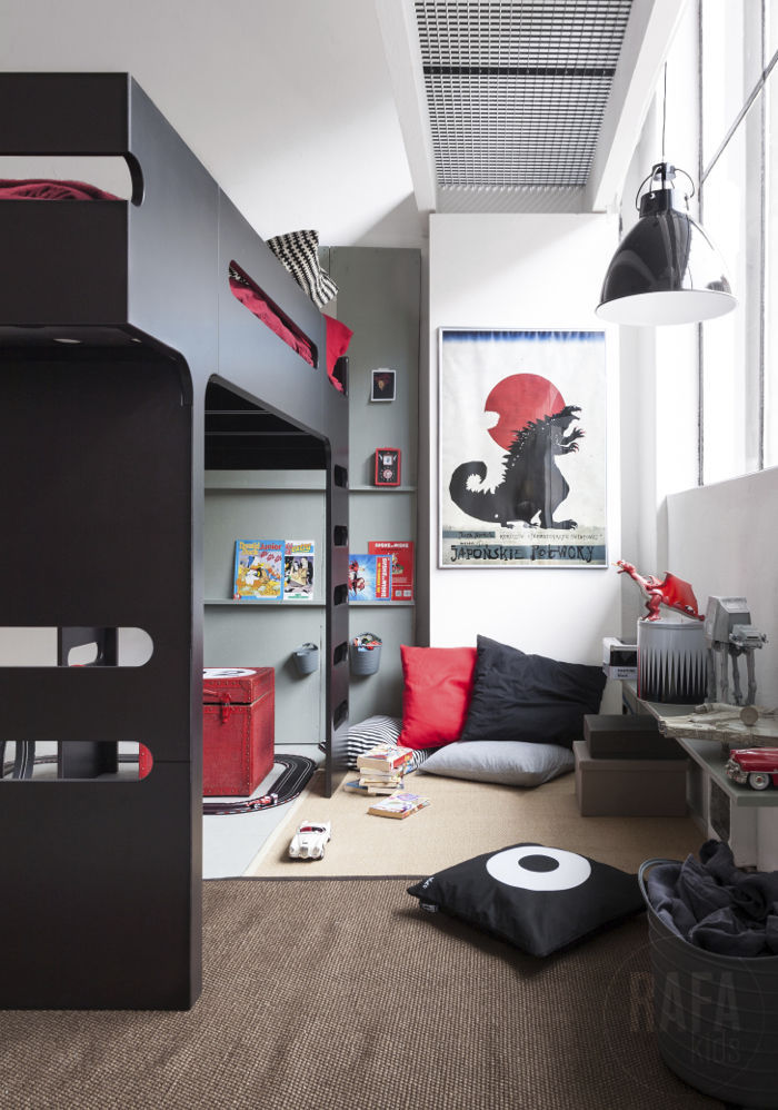 ロフトベッド - F - Rafa Kids - シングル / 現代風 / 子供用