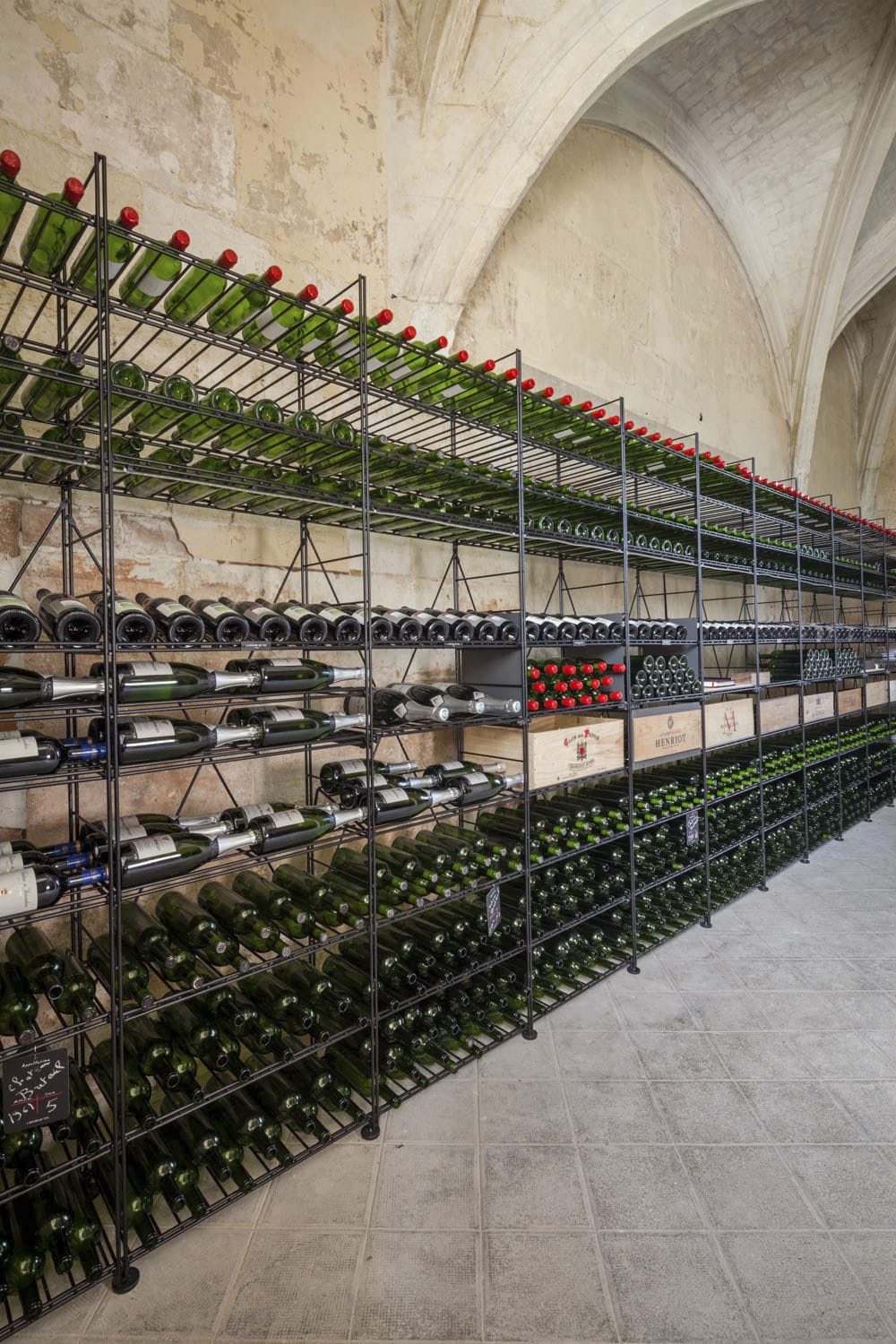 業務用ワインセラー - L'Atelier du Vin - 自立型 / 金属製 / 木製