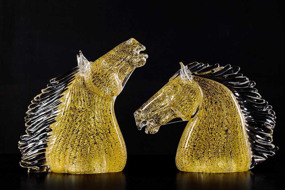 ムラノガラス製彫刻 - HORSES - Zanetti Murano srl