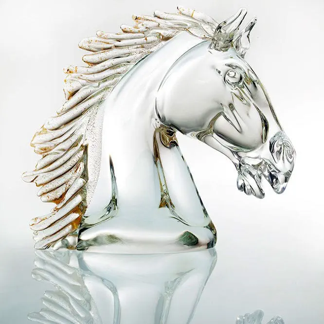 ムラノガラス製彫刻 - HORSES - Zanetti Murano srl