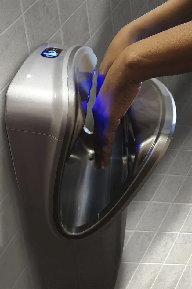 自動ハンドドライヤー - VMAX™ - World Dryer - 直付け / ABS樹脂製 / 高速