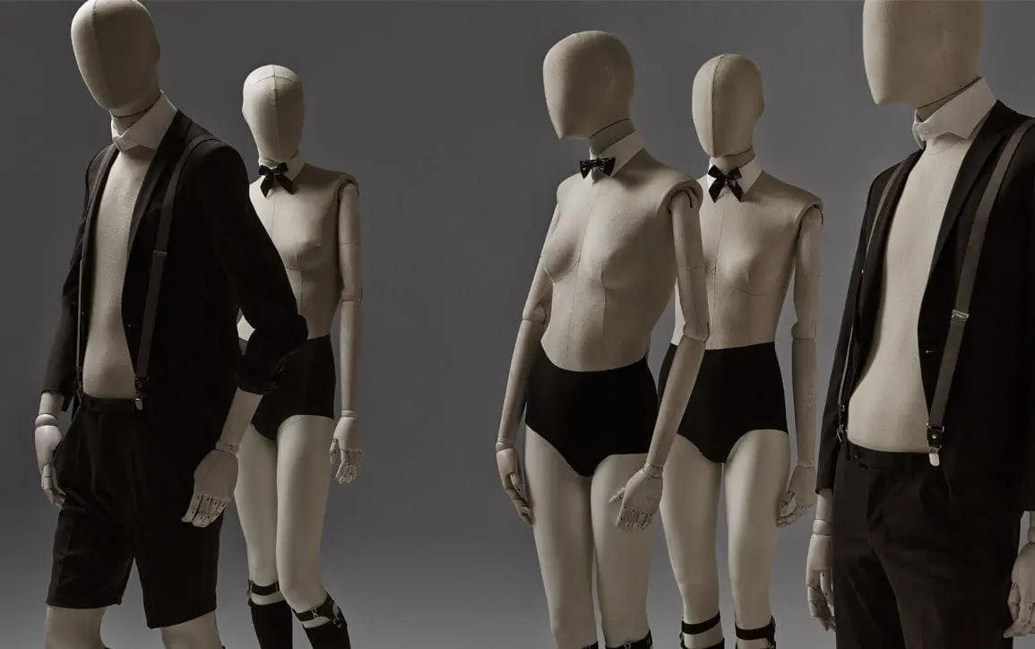 【ばっけ】瞑想マネキン 女性マネキン - HANS BOODT MANNEQUINS - 抽象 / 布製 / 座って操縦