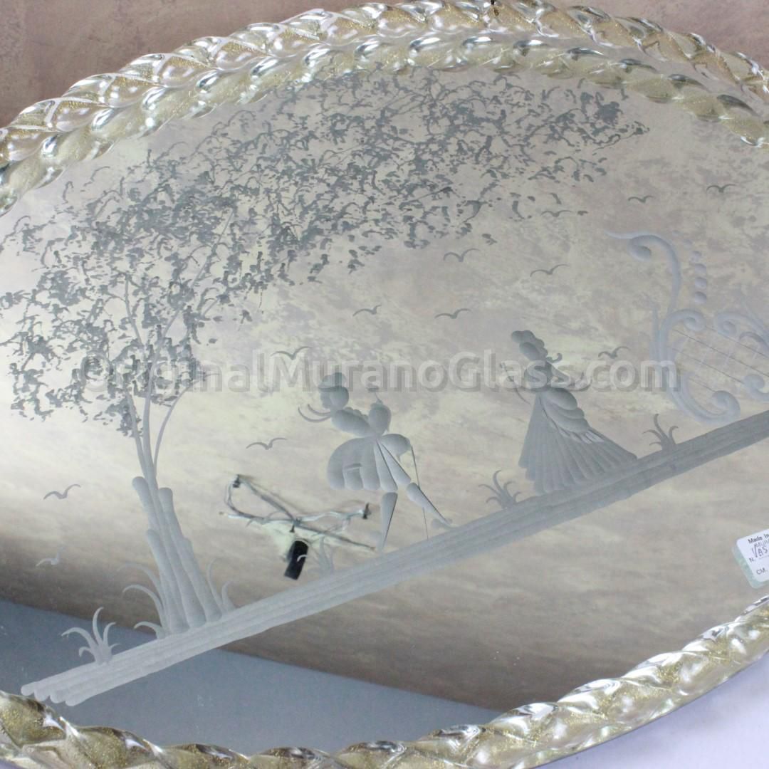 ゴールド製トレー - ELISABETTA - Original Murano Glass s.n.c.